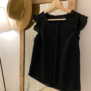 Black Forever 21 Blouse